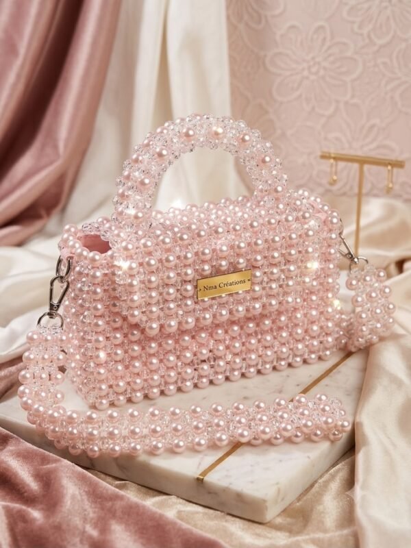 Sac Asma rose-transparent