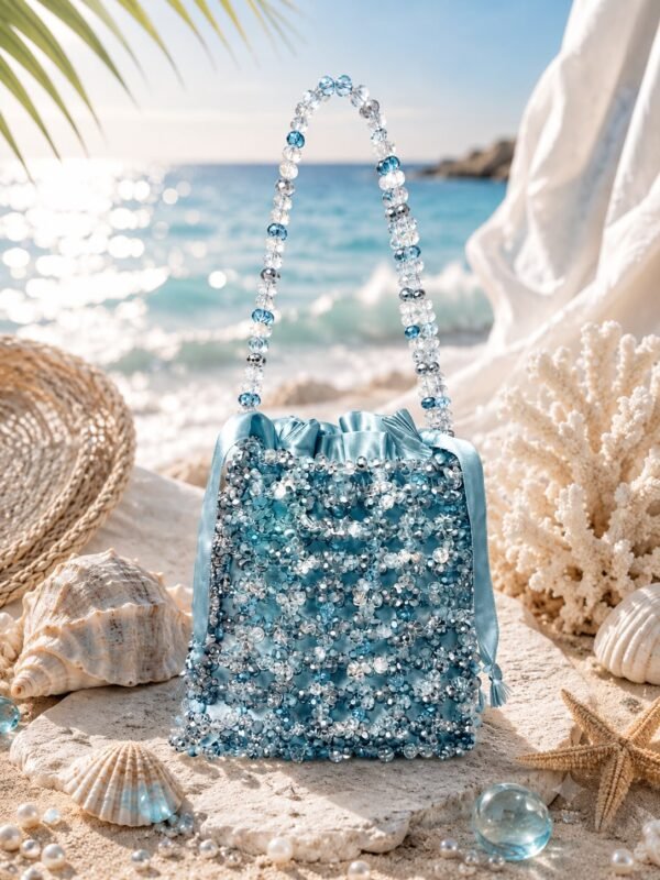 Sac Maji Sac Maji argent-bleu